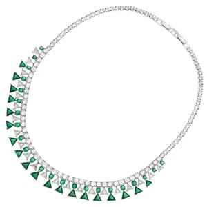 Collana Ottaviani rodiata con cubic zirconia  501229C - Imagen 1 de 1