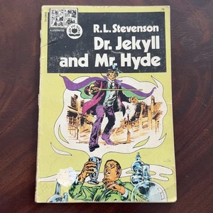 R.L. Stevenson Dr. Jekyll and Mr. Hyde Now Age Illustrated Paperback (1973) - Foto 1 di 8