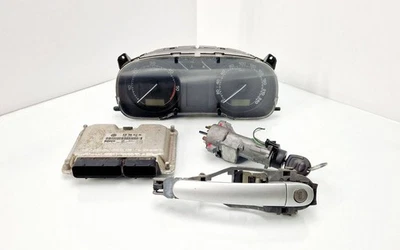 Skoda Octavia Mk1 (1U) 2003 Komplettsatz Motorsteuergerät Zündschloss TPT83972 - Image 1 of 4