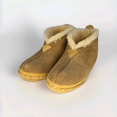 Мужские коричневые замшевые сапоги LL Bean Wicked Good с овечьей подкладкой размер 9 - Изображение 1 из 4