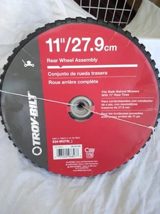 Conjunto de neumático de rueda trasera para cortacésped Troy-Bilt 11" 634-05278 cortacéspedes a pie - NUEVO - Imagen 1 de 6