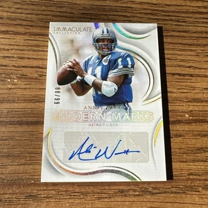 Andre Ware, Autograph 2024 Panini Immaculate - Modern Marks, #/99 Detroit Lions - Bild 1 von 2