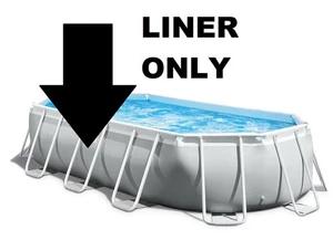 Replacement LINER for Intex 16.5ftX9ftX48in Prism Frame Oval Swimming Pool LINER - Picture 1 of 2