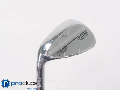 New! Left Handed Mizuno T22 Chrome C-Grind 60*(10*) Wedge -Elevate X-Flex 447607 - Image 1 of 4