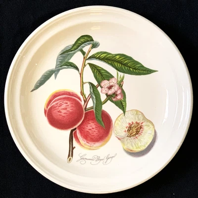Portmeirion Pomona "Royal George Peach" Dinner Plate 10.5" England Made Vtg NOS - Image 1 of 4
