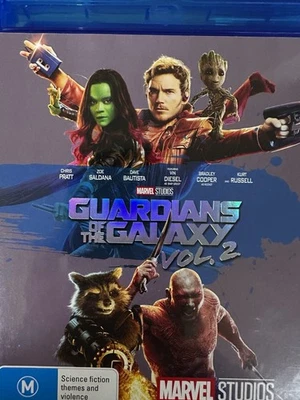 GUARDIANS OF THE GALAXY Vol 2 (2017 Marvel Studios) - BLURAY AS NEW!  - image 1 of 2