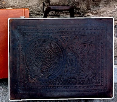 Maletín de cuero negro Michael Scott marrón o hermoso calidad de colección ELIGE Foto 1 de 4