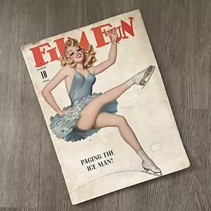 Vintage ‘40s FILM FUN MAGAZINE (January 1942 Issue) Enoch Bolles Pin-Up - Picture 1 of 13