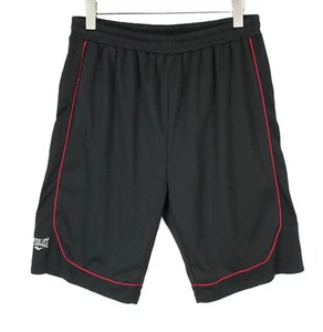 EVERLAST Shorts Men's XL Black Logo Stretched Waist - Picture 1 of 8