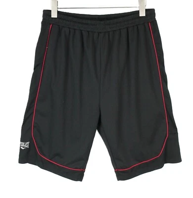 EVERLAST Shorts Men's XL Black Logo Stretched Waist - Image 1 of 4