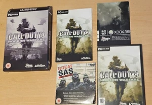Call Of Duty 4 Modern Warfare Edizione Limitata da Collezione + Posta & Developer Dis - Foto 1 di 1