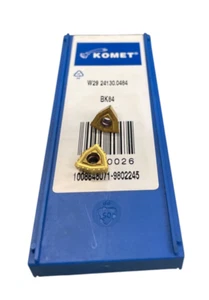 (10 Pcs) Komet W29 24130.0484 Grade: BK84 Carbide Inserts - Picture 1 of 1