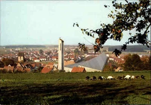 Iglesia motivo postal iglesia en 7232 SULGEN im Schwarzwald postal color - Imagen 1 de 2