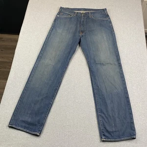 Polo Ralph Lauren Jeans Men 38x34 Fits 36x33* Relaxed Fit Cotton Distressed City - Picture 1 of 22