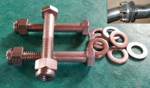 EDELSTAHL Auspuff Gelenk Schrauben Muttern Land Rover V8 Jaguar Triumph Morgan TVR MG - Bild 1 von 1