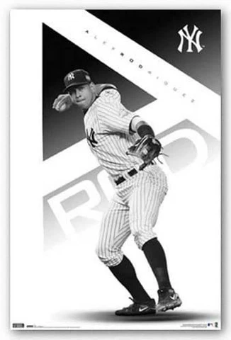 Alex Rodriguez New York Yankees Wall Poster 22 x 34 NEW Cover
