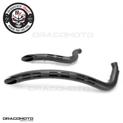 Harley FXSTSB 1340 Bad Boy 1995-1997 Impianto completo BASSANI Radius Sweeper... Foto 1 de 4