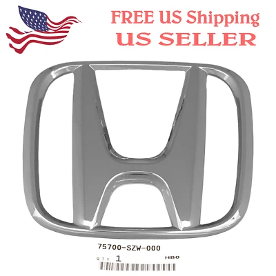 Rejilla delantera cromada emblema H para Honda Accord CR-V Crosstour Pilot 2012-2022 Foto 1 de 4