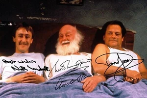 Jason Lyndhurst & Merryfield Only Fools & Horses Signed 6x4 PHOTO Pre Print OFAH - Foto 1 di 2