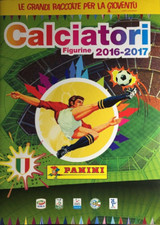 2016-17 Panini Calciatori Complete 1-745 unstuck sticker set with empty album