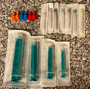 Sets Einmalspritzen B.Braun (steril),Kanülen Sterican (steril),Stopfen(unsteril) - Bild 1 von 2