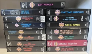 DOCTOR WHO 15 VHS Bulk Lot VGC FAST FREE POST - Picture 1 of 14