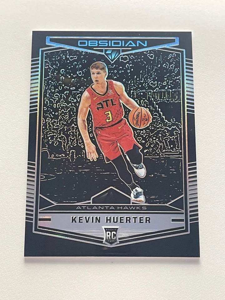 2018-19 Panini Obsidian Prizm Kevin Huerter Rookie #95 RARE SP RC - Image 1 of 2