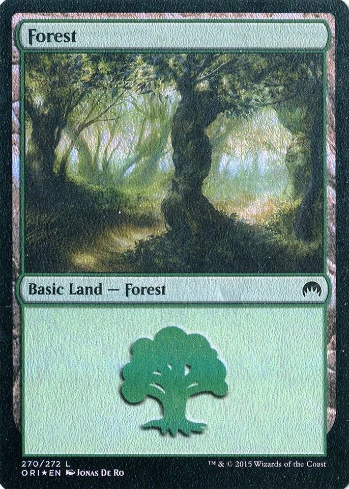 MTG - Magic Origins - Forest #270 - Foil - NM - Image 1 of 1