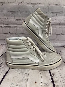 Vans blassgrün weiß Herren 6,5 Damen 8 SK8-HI High Top Skateboard Sneaker - Bild 1 von 7