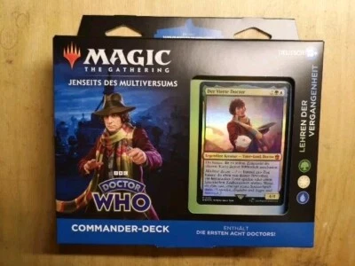 Magic The Gathering - Doctor Who Commander-Deck Lehren der Vergangenheit Deutsch - Bild 1 von 2