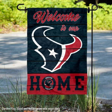 Houston Texans Welcome Home Decorative Official Garden Yard Banner Flag Cover