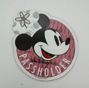 Disney Chef Minnie Mouse 2019 Epcot Food & Wine Festival titular de pase imán - Imagen 1 de 1