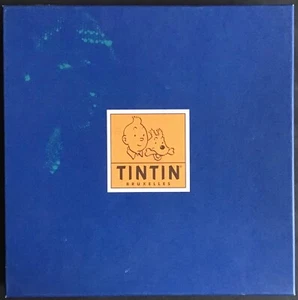 TINTIN Boîte teeshirt Tintin « Aurore » vide Moulinsart Bon état - Imagen 1 de 5
