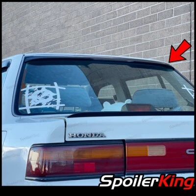 SpoilerKing alerón techo ventana trasera (se adapta a: Honda Civic 1988-1991 EF 4 PUERTAS) 284RC Foto 1 de 4