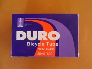 700 X 35/43C 38c--27" X 1-3/8" 60mm PRESTA VALVE BICYCLE TUBE Road Fixie Bike - Picture 1 of 1