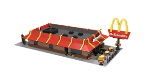 compatible with Custom McDonald's City Restaurant Instruction(instruction only) - Picture 1 of 2