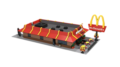 compatible with Custom  McDonald's City Restaurant Instruction（instruction only) - Image 1 of 2