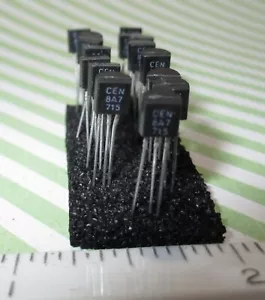 CENTRAL NPN TO-92 Transistor bipolare planare epitassiale in silicone CEN-8A7715 confezione da 15 pezzi - Foto 1 di 2