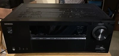 Onkyo TX-SR373 5.2 Channel Bluetooth A/V Receiver DOLBY ARC 4K Black Parts Rpair - Image 1 of 4