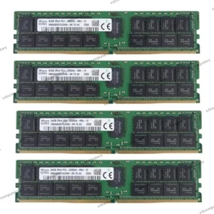 SK Hynix(4 x 64GB)256GB 3200MHz REG ECC RAM DDR4 DIMM PC4-25600 Server Memory - Picture 1 of 3