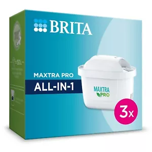 BRITA MAXTRA PRO All-in-1 Water Filter Cartridge 3 Pack - Original BRITA Refill - Picture 1 of 13