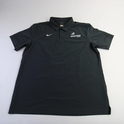 Samford Bulldogs Nike Polo Men's Dark Gray Used Cover
