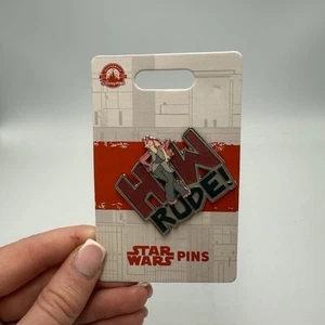 Tarro de tarro de Disney Star Wars Binks ¡Qué grosero! Pin de cotización de memes lanzamiento limitado NUEVO - Imagen 1 de 4