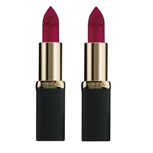 Pack of 2 L'Oreal Paris Colour Riche Matte Lipcolour, Berry Matte Pink #705 - Picture 1 of 5