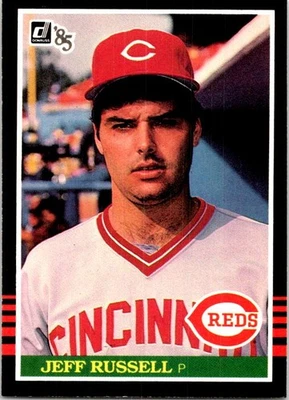 Jeff Russell 1985 Donruss #487 Cincinnati Reds - Image 1 of 2