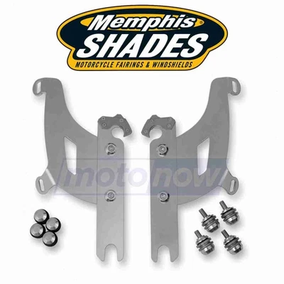 Memphis Shades Trigger-Lock Mount Kit for Bullet Fairing for 2004-2009 Honda ny - Imagem 1 de 4
