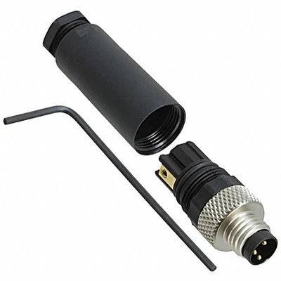 PHOENIX 1501252 ENCHUFE CONN MACHO 3POS ORO TORNILLO Enchufe, pasadores macho IP67 - hermético al polvo Foto 1 de 4