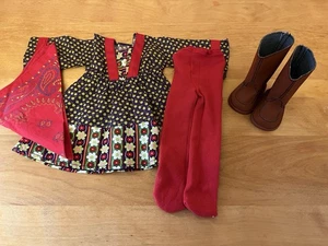 Conjunto de Vestido American Girl Julie's Calico - Lanzado 2009/Retirado 2015 En muy buen estado - Imagen 1 de 7