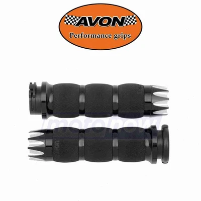 Avon Grips Excalibur Air Cushioned Grips for 1993-2009 Harley Davidson FXDL vw Foto 1 de 4