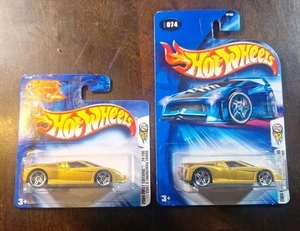 Hot Wheels 2004 First Editions 2001 B Engineering Edonis, Long And Short Cards - Picture 1 of 5
